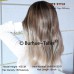 MTO 4 Wig Type Optional 3T Balayage Dark Brown Fall to Ash Brown with ash blonde highlights hair colors style human hair wig